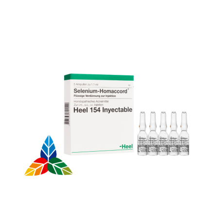 SELENIUM HOMACCORD X 5 ampollas 1.1 ml
