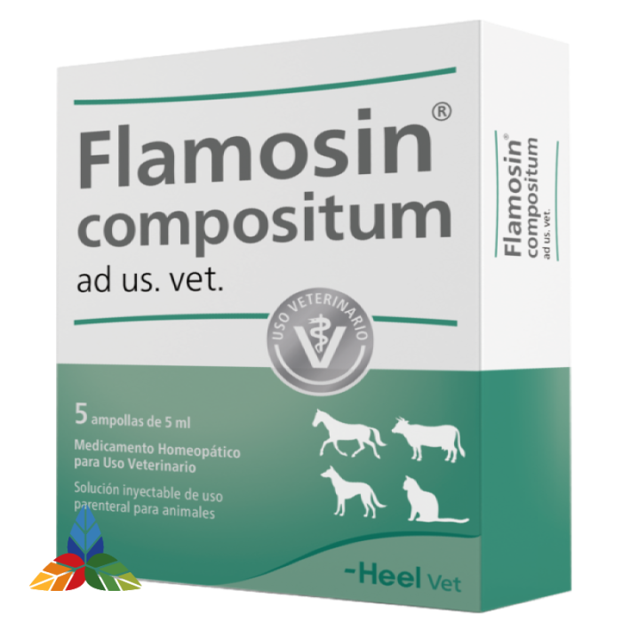 FLAMOSIN COMPOSITUM AD US. VET - AMPOLLA X 5.5 ML