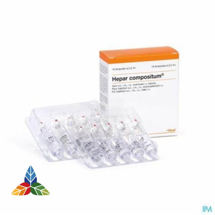 HEPAR COMPOSITUM AMPOLLA X 2.2 ML