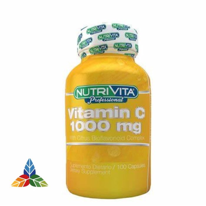 VITAMINA C 1000 mg.  CAPSULAS - NUTRIVITA
