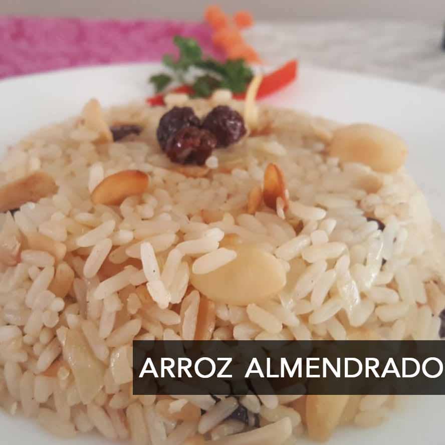 receta de arroz almendras