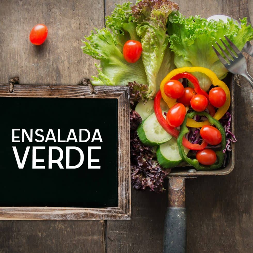 Ensalada verde
