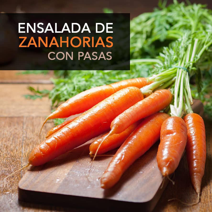 ensalada zanahoria pasas