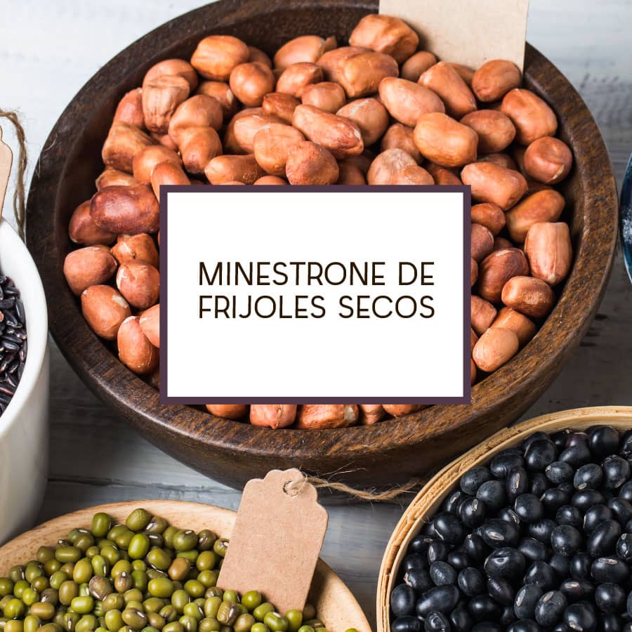 ministrone frijoles secos