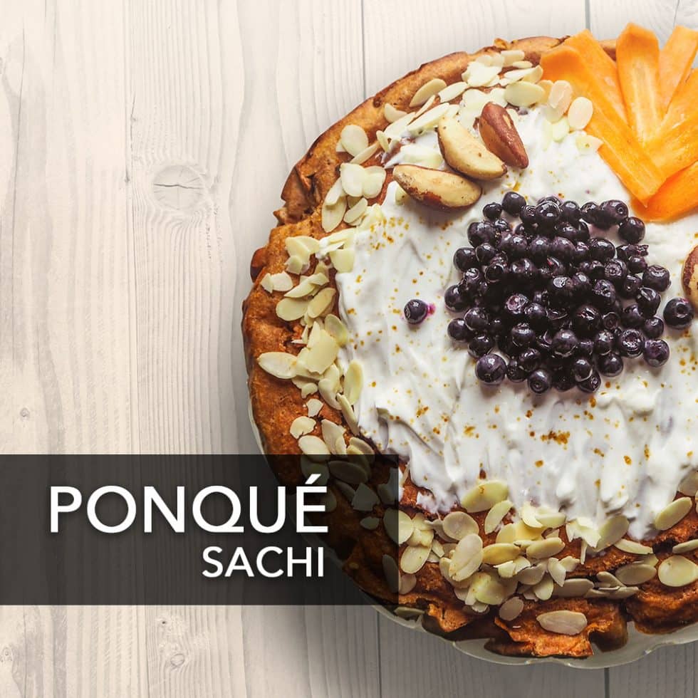 Receta de ponque sachi